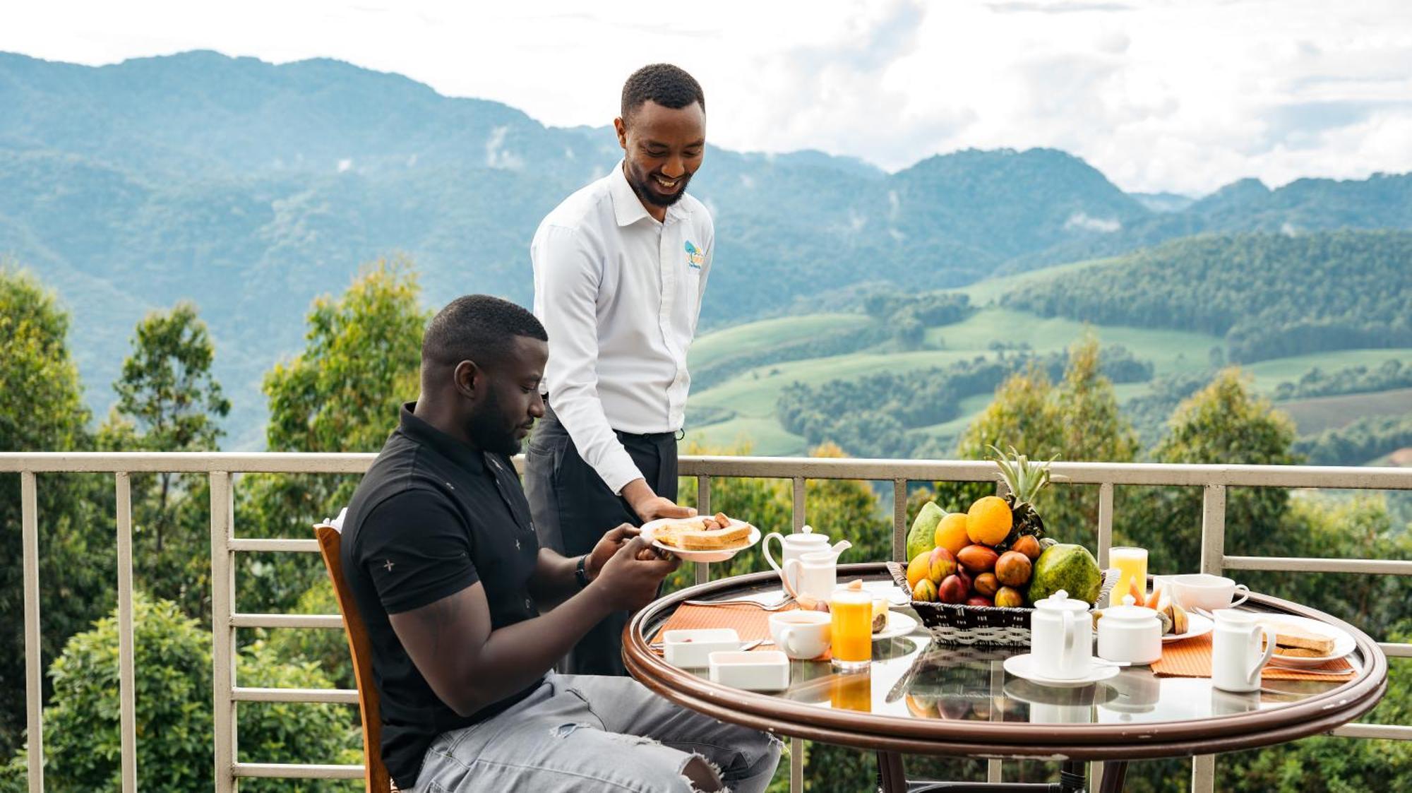 Nyungwe Top View Hill Hotel Gisenyi Buitenkant foto